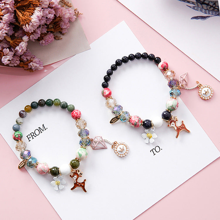 Elegant Pearl Stone Bracelet