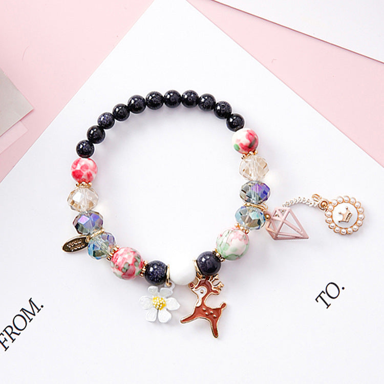 Elegant Pearl Stone Bracelet