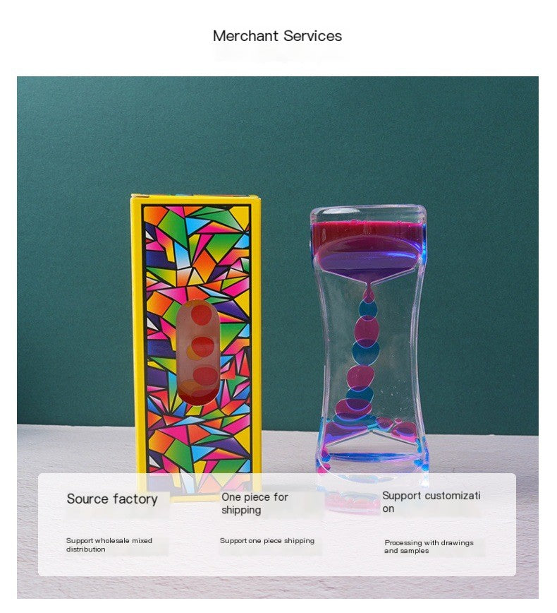 Bi-Color Flowing Sand Art Timer